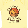 thumbnail image 4 of Inktastic Someone in Arizona Loves Me Boys or Girls Baby Bodysuit, 4 of 5