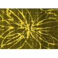 thumbnail image 1 of Ahgly Company Indoor Rectangle Abstract Yellow Modern Area Rugs, 5' x 7', 1 of 4