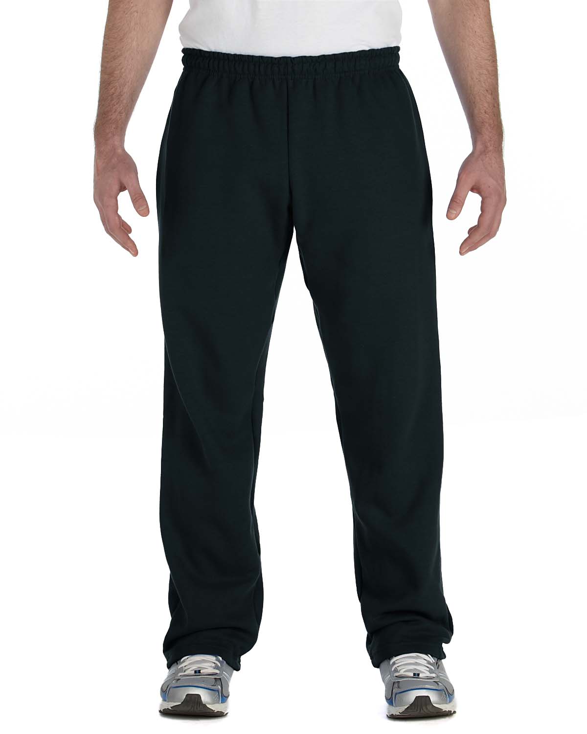 jerzees open bottom sweatpants