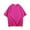 Hot Pink Short Sleeve for Men, variant on Men's Short Sleeve Tee Oversized Crew Neck Pull-On Design Soft Fabric Breathable Casual Daily Top Watermelon Red S
