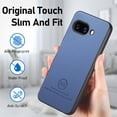 thumbnail image 4 of Dteck Case for Google Pixel 9A,Slim Premium Canvas Grain PU Leather,Soft TPU Bumper,Non-Slip Anti-Scratch Shock-Absorbent,Protective Phone Cover for Google Pixel 9A,Blue, 4 of 8