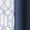 Navy, variant on Mainstays Kingswood Solid and Printed Sheer Grommet Curtain Panel Set, 4 Piece, Gray Flannel, 27.5" W x 84" L