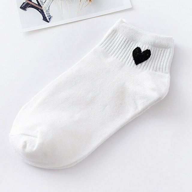 Chaussettes de Planche à Roulettes Mode en Forme de Cœur pour Femmes Chaussettes Confortables