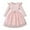 Pink, variant on Girls Cute Summer Dresses Elegant Long Sleeve Bow Dress with Layered Skirt for Girls Autumn Party Color:Pink,Size:4-5 Years