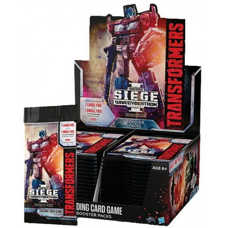 Transformers TCG Trading Card Game War for Cybertron Siege Booster Box [30 Packs]