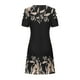 thumbnail image 5 of Ichuanyi Womens Swimsuits Clearance Women Casual Slimming Draw Back Printed Short Sleeves Cold Shoulder Dress Ichuanyi Ichuanyi, 5 of 5