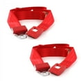 thumbnail image 1 of AMC Gremlin 1970-1979 Standard 2 Point Red Lap Bucket Seat Belt Kit - 2 Belts, 1 of 1