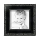 thumbnail image 2 of ArtToFrames 5" x 5" Black Engraved Edges Picture Frame, 5x5 inch Black Wood Poster Frame (WOM-4055), 2 Pack, 2 of 7