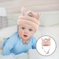 thumbnail image 4 of Sombrero de seguridad ajustable para bebés Cojín para la cabeza transpirable para la cabeza a caminar de - astas beige Hugo cojín de sombrero de niño, 4 of 8