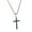 Stainless Steel, variant on FindChic Mens Gold Cross Necklace Crucifix Pendant Jewelry Jesus Necklace with 22+2 inch Chain for Christian Dad Father's Day Gift