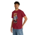 thumbnail image 5 of Dope graphic bear with baseball bat Unisex Heavy Cotton Tee, 5 of 8