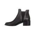 thumbnail image 3 of Womens Steve Madden Cade Low Cut Booties, Black Leather, 8 US, 3 of 5
