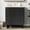 Black, variant on Furvclv 30" Bathroom Vanity Set With Drop In Sink, Single Vessel Sink Bowl Without Faucet Set, 2 Soft Closing Doors Solid Wood Frame Bathroom Storage Cabinet
