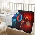 thumbnail image 6 of Gaming Throw Blanket Gamer Fleece Blanket for Kids Teens Boys,Super Soft Blanket Used for Bed Couch (Red,60×80 inches), 6 of 6