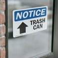 thumbnail image 4 of (2 Pack) Trash Can [Up Arrow] Sign, 4 of 7