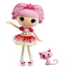 Lalaloopsy Doll Princess Jewel Sparkles with Pet Persian Cat Playset, 13" Doll with Changeable Pink Outfit and Shoes, in Reusable Play House Package, Toys for Girls Ages 3 4 5+ to 103