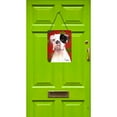 thumbnail image 2 of Carolines Treasures RDR3004DS1216 White Boxer Cooper Winter Snowflakes Wall or Door Hanging Prints 12WX16H multicolor, 2 of 2