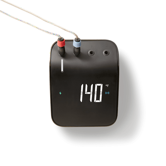 Weber Connect Smart Grilling Hub, WiFi and Bluetooth Enabled Thermometer, LCD Display