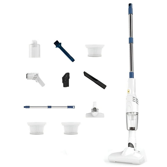 ZEPARO Stick Vacuum Cleaner with 30 Mins Long Runtime Lightweight Vacuum Cleaner for Carpet and Hardwood Floor Pet Hair,Portable Home and Car Dual Use Mite Remover,High Suction Wireless