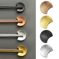 thumbnail image 2 of Hyasfey Chopstick Holder Stainless Steel Moon Shape Chopstick Rest Desktop Tableware Rack for Home Decoration, 2 of 7