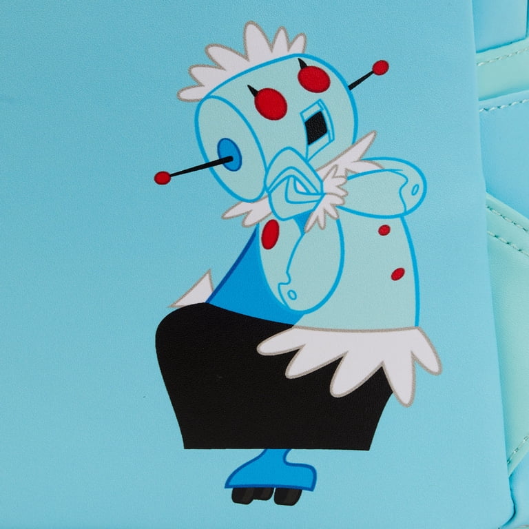 Jetsons Loungefly Sky Blue Mini Backpack UEC WARNER BROTHERS THE JETSONS SPACESHIP MINI BACKPACK  main image 2