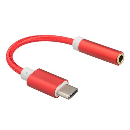 Silver Round Connectors - EEEKit USB C to 3.5mm Headphone Jack Cable Adapter, Type C Type-C 3.1 Male Port to 3.5 mm Female Stereo Audio Headphone Aux Connector for Huawei Mate 10 Pro/20 Pro, Motorola Moto Z, LeEco Le S3/2 Pro