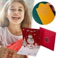 thumbnail image 1 of Greeting Card,Party Greeting Cardchristmas Cards 4.3X4.3Inch Small Up Card With Envelopes Stickers 3D Cute Holiday Greeting Cards Santa Snowman Reindeer Xmas Tree Christmas Cards For Kids, 1 of 7