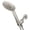 Silver, variant on ATUPEN 4'' Shower Head with Handheld,High Pressure 7 Spray Mode Chrome Showerhead Clean Tub,Tile & Pets
