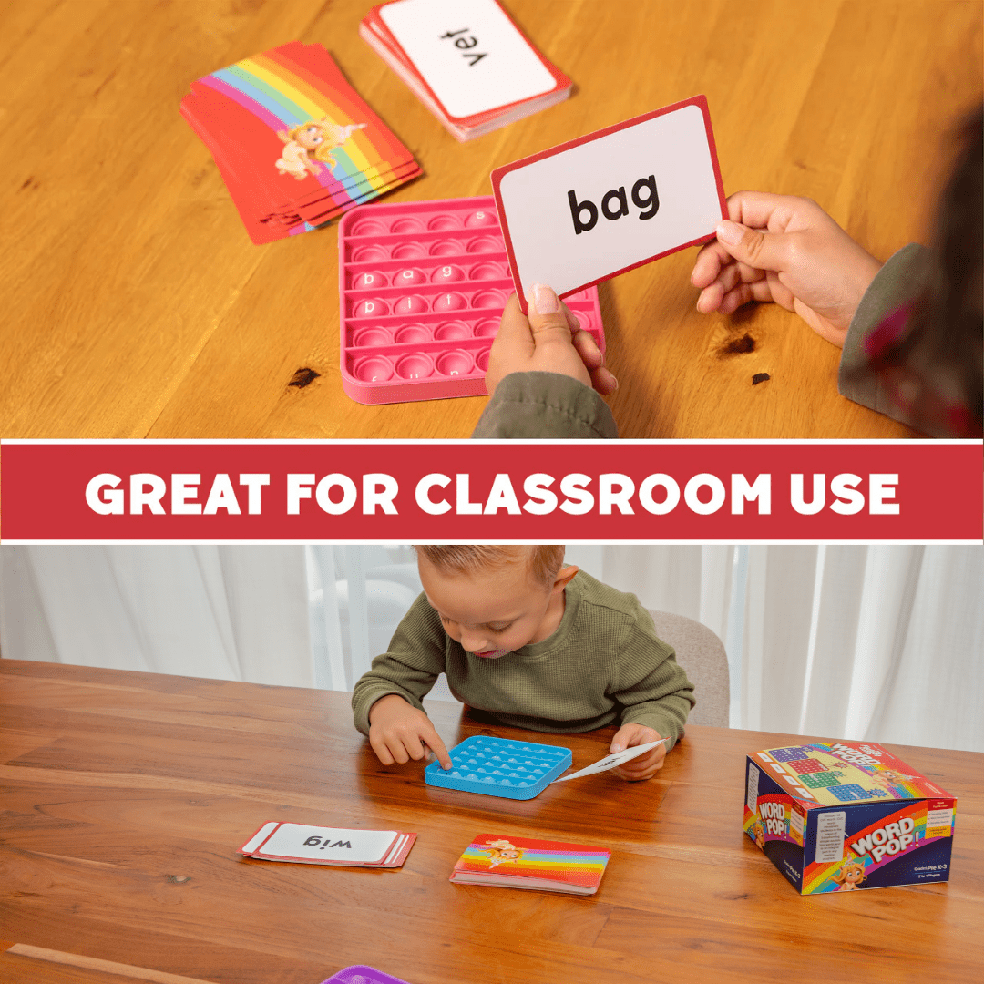 riftbound3stacked➕ 中国語3vilemaw 6枚セット￼ The Fidget Game Word Pop CVC Words Mats for Classrooms (Pack of 6
