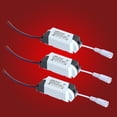 thumbnail image 2 of 3PCS Weatherproof LED Driver for Ceiling Light, Floodlight18-24W, AC 90-265V Input, Over Voltage Protection, 2 of 8