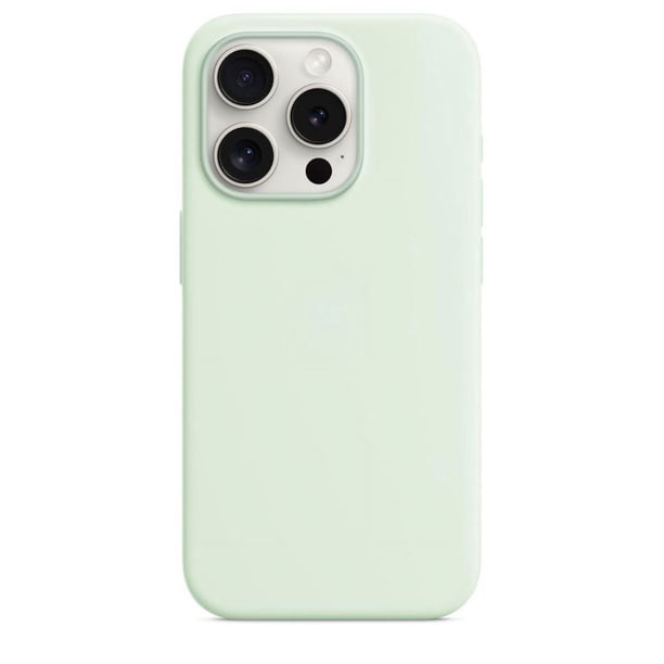 Adecuado para Apple 15 True Liquid Silicone MagSafe Shell Animation iPhone15ProMax Funda magnética para teléfono móvil