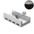 thumbnail image 1 of Tipo De Clip Usb3.0 Hub Aluminio Externo Multi 4 Puertos Adaptador Divisor Usb Para Computadora Portátil De Escritorio Vogacara EL014871-00, 1 of 5