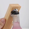 thumbnail image 3 of Wooden Spirit Level Bottle Opener Durable Portable Beer Opener Gift & Craft Tool for Home & Bar, 3 of 5