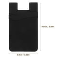 thumbnail image 5 of Masteelf 2pcs   Self Adhesive Phone Back Card Holder Sticky Mobile Phone Silicone Wallet Card Sleeve Card Holder, 5 of 8