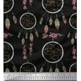 thumbnail image 1 of Soimoi Rayon Fabric Arrow & Dream Catcher Home Decor Printed Fabric 1 Yard 42 Inch Wide, 1 of 3