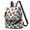 Monster Cartoon Truck White Pattern, variant on Monster Cartoon Truck Green Pattern Fashion Backpack, Fashion Handbag Backpack with Side Bottle Pockets & Convertible Strap, Large Capacity Gifts for Birthday Christmas Thanksgiving