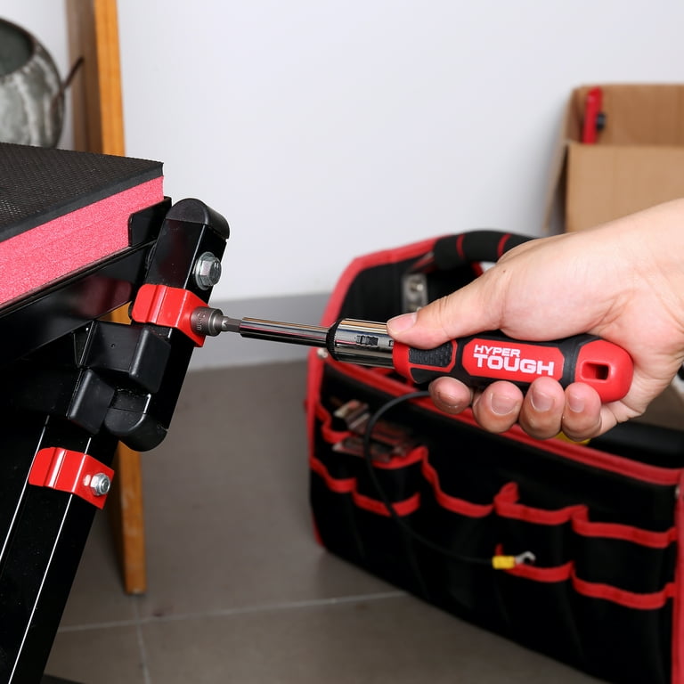 Hyper Tough Multi-Type Screwdriver Set with Magnetic Bits