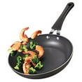 thumbnail image 2 of Tramontina Culinary 3-Piece Aluminum Non Stick Fry Pan Set, Reinforced Teflon Nonstick Coating Skillets, Oven-Safe, Dishwasher-Safe, 2 of 8