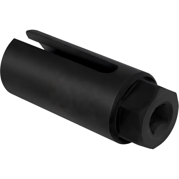 O2 Oxygen Sensor Socket 3/8" Drive x 7/8"(22mm), Oxygen Sensor Remover Tool Chrome-Vanadium Steel with Side Wire Gate, O2 Removal and Installation