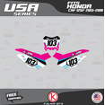thumbnail image 3 of Kalair GFX Graphics Kit for Honda CRF125F (2013-2018) Usa Series, 3 of 5