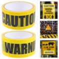thumbnail image 2 of 2 Rouleaux Autocollants de Précaution pour Travaux Routiers Ruban de Précaution pour Construction Accessoire d'Halloween, 2 of 9