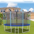 thumbnail image 3 of Costway Red de seguridad de repuesto para trampolín de 420 cm, resistente a la intemperie, 3 of 5