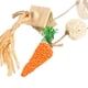 thumbnail image 4 of Jaula para conejos, juguetes para masticar colgantes, seguro para rechinar los dientes, anillo para masticar conejito saludable con golosinas para hámster y loro, 4 of 8