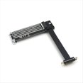 thumbnail image 2 of M2 to PCIE Riser PCIe X1 PCI-E3.0 1x to M.2 NVMe M Key Riser Card Gen3.0 Cable M2 Key-M PCI-Express Extension Cable, 2 of 6