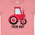 thumbnail image 4 of Inktastic Farming Red Tractor Farm Baby Boys or Girls Baby T-Shirt, 4 of 5