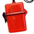 thumbnail image 3 of Waterproof Box Container & Rope, Clip for Scuba Diving Diver - Red, 3 of 8