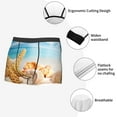 thumbnail image 6 of Bingfone Beach Starfish Shell Men'S Underwear - Casual Stretch Boxer Briefs-X-Large, 6 of 9