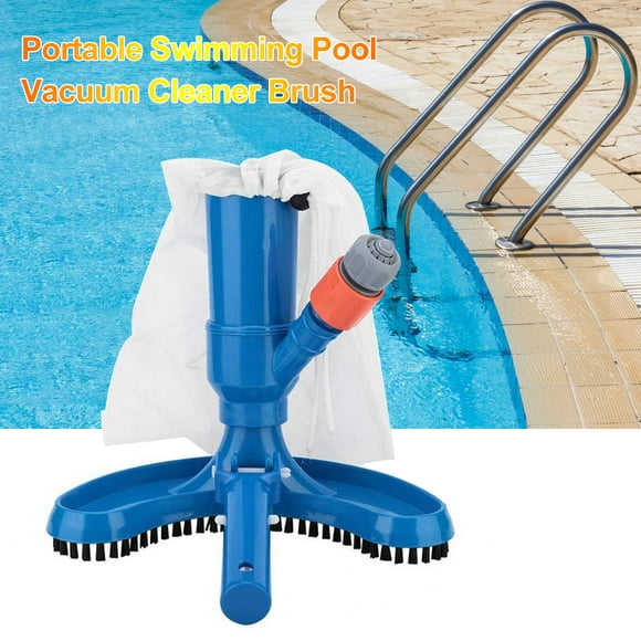 Swimming Pool Brush Spot Stain Remover Fountain Jet Vacuum