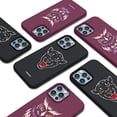 thumbnail image 2 of Compatible with iPhone 12 Pro Max Case 6.7” with Animal Printed Pattern, Slim Liquid Silicone 3 Layers Full Covered Soft Gel Rubber Phone Case Protective Cover 6.7 inch, Black Panther, 2 of 12