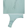 thumbnail image 7 of Purcoar Women's Open Button Bodysuit Body Shaper With Built-In Bra, 7 of 7